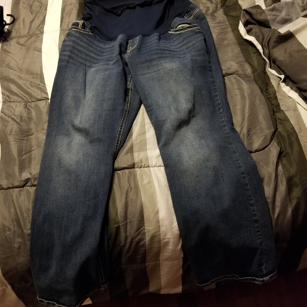 Plus Size Maternity Jeans